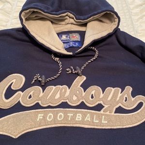 90’s Vintage Starter NFL Dallas Cowboys Hoodie PRICE IS FIRM purchase if want it